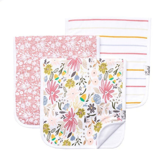 Copper PearlCopper Pearl Burp Cloth 3 Piece Burp Cloth Set OliveBabysupermarket