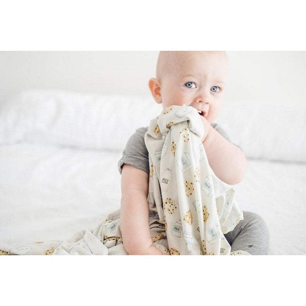 Copper Pearl Single Knit Swaddle Blanket Chip