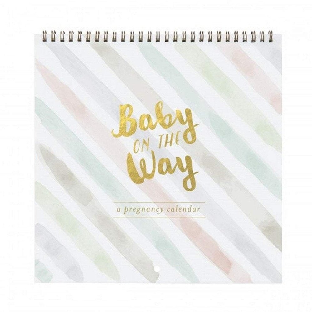 CR Gibson Baby on the Way Pregnancy Calendar
