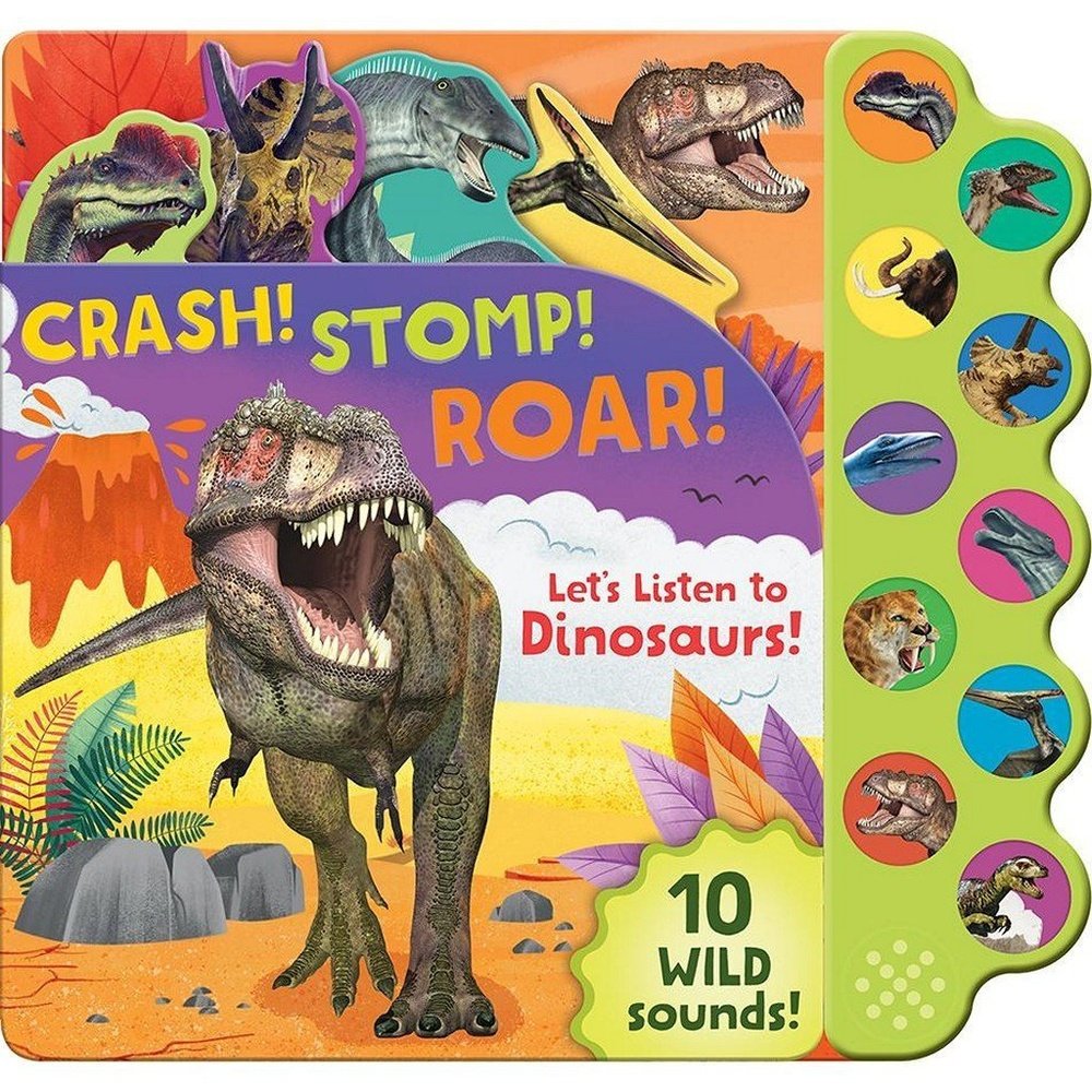 Crash!Stomp!Roar! Dinosaur Children's Sound Book