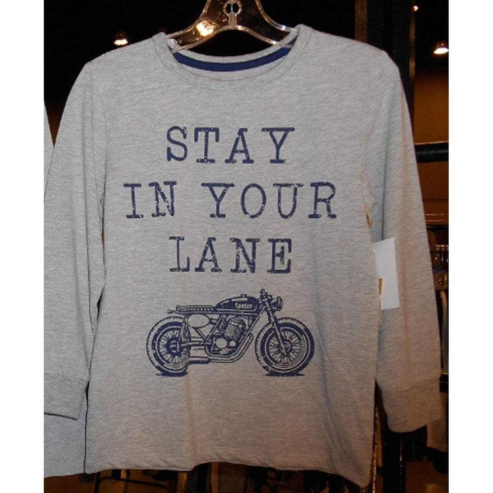 Crumb Snatcher Boy's Stay in your Lane Graphic T Shirt