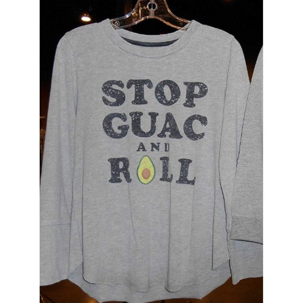 Crumb Snatcher Girl's Stop Guac and Roll Graphic T Shirt