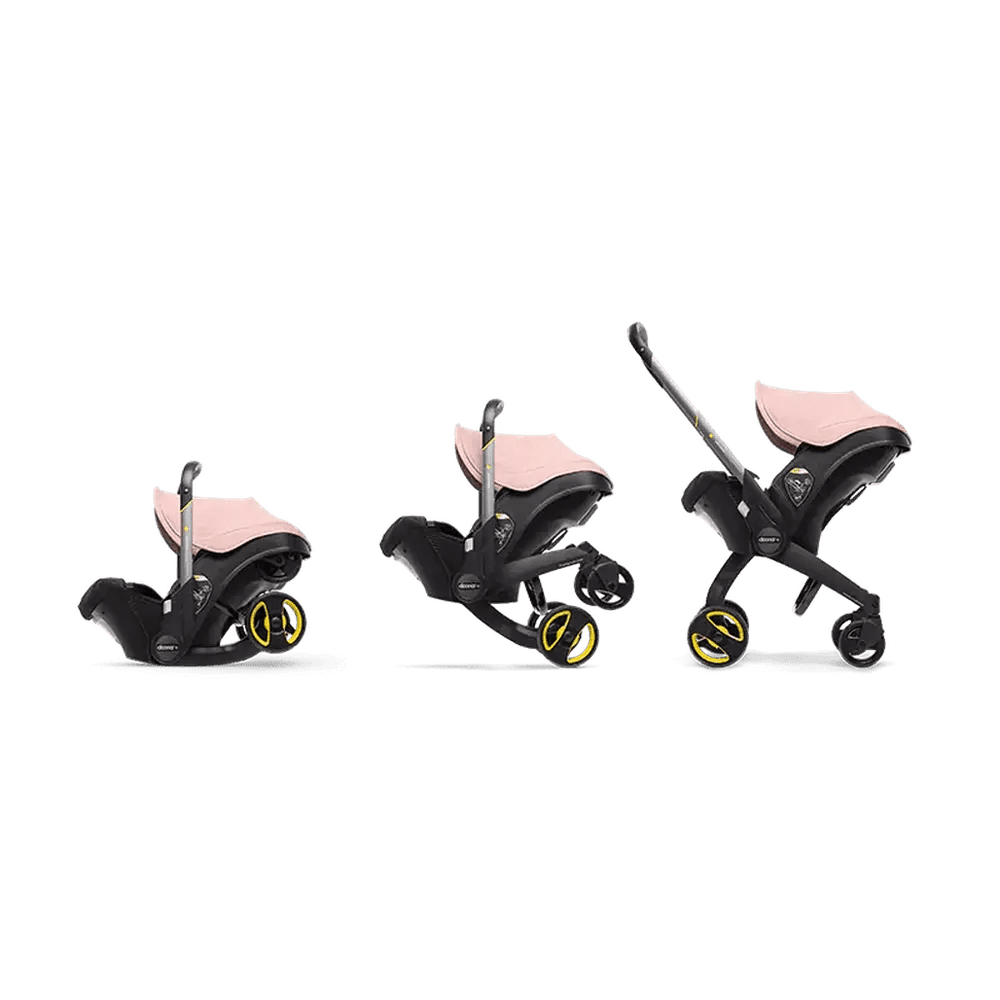 Doona top pink stroller