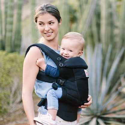 Ergo Baby Adapt Cool Air Mesh Infant Carrier Onyx Black