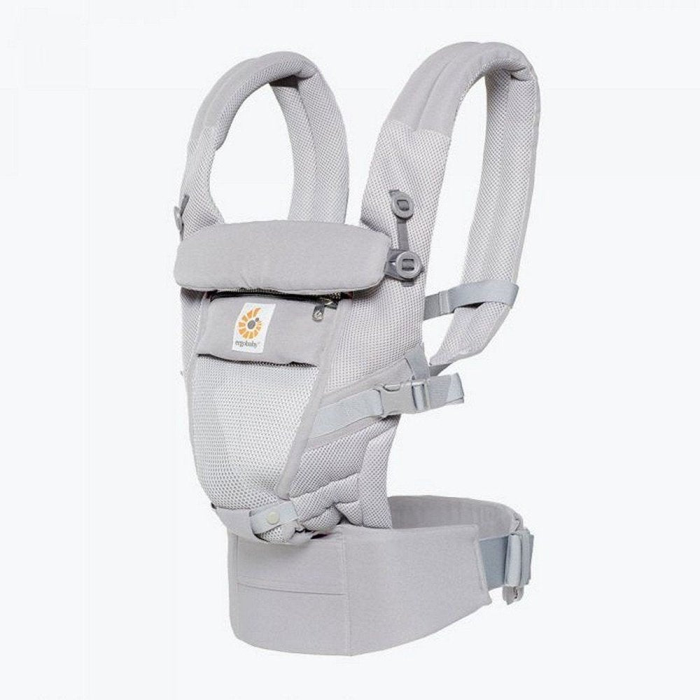 Ergo Baby Adapt Cool Air Mesh Infant Carrier Pearl Grey