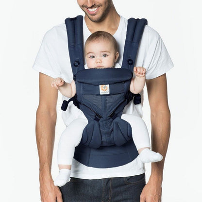 Ergobaby 360 All Position Omni Baby Carrier Cool Air Mesh Midnight Blue