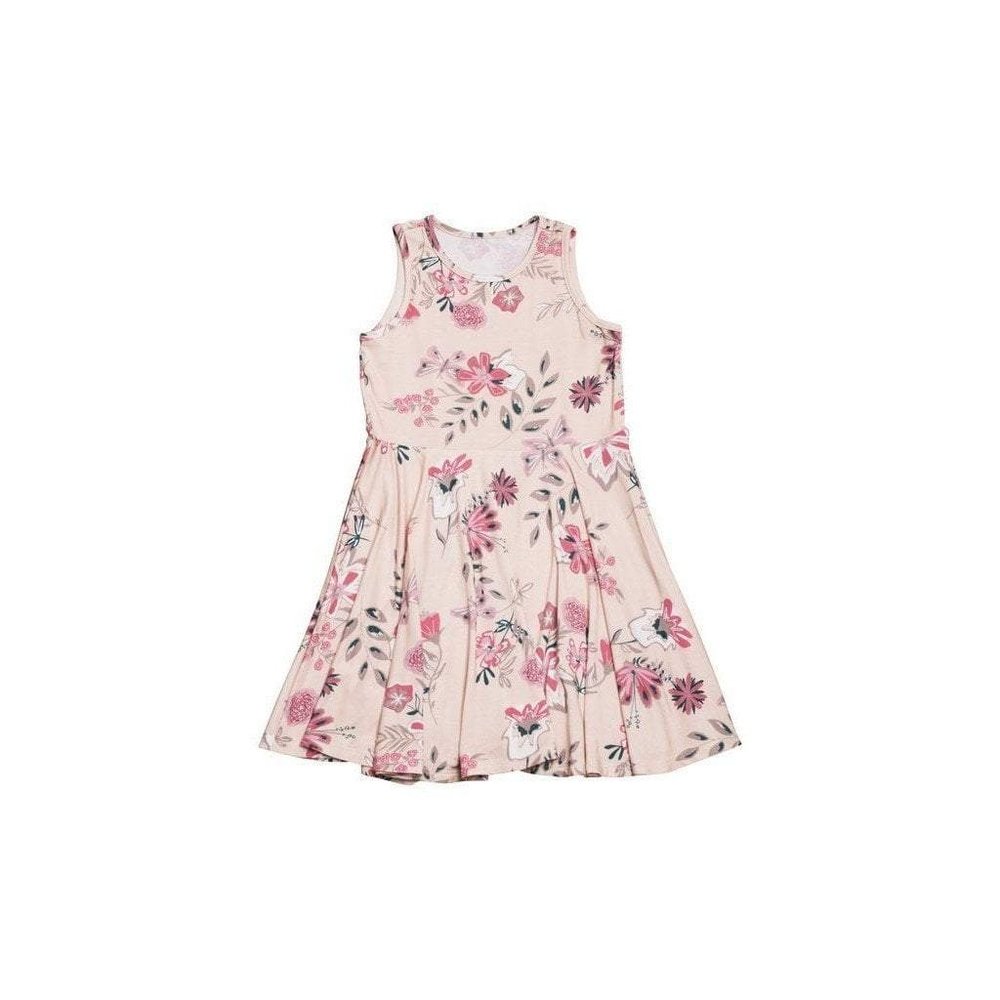 Everly Grey Toddler and Kids Girl Lucia Kids Twirly Dress Wild Flower