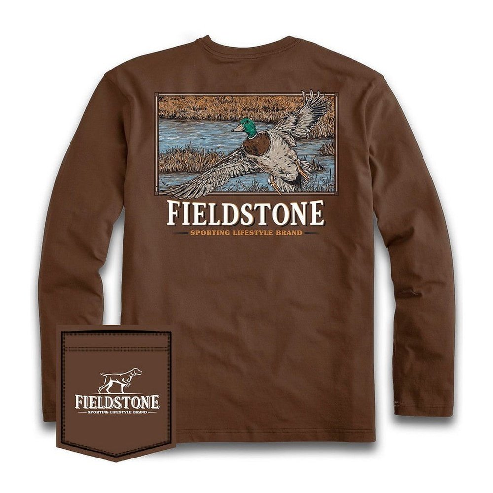 Fieldstone Boys Duck Landing Long Sleeve T-Shirt