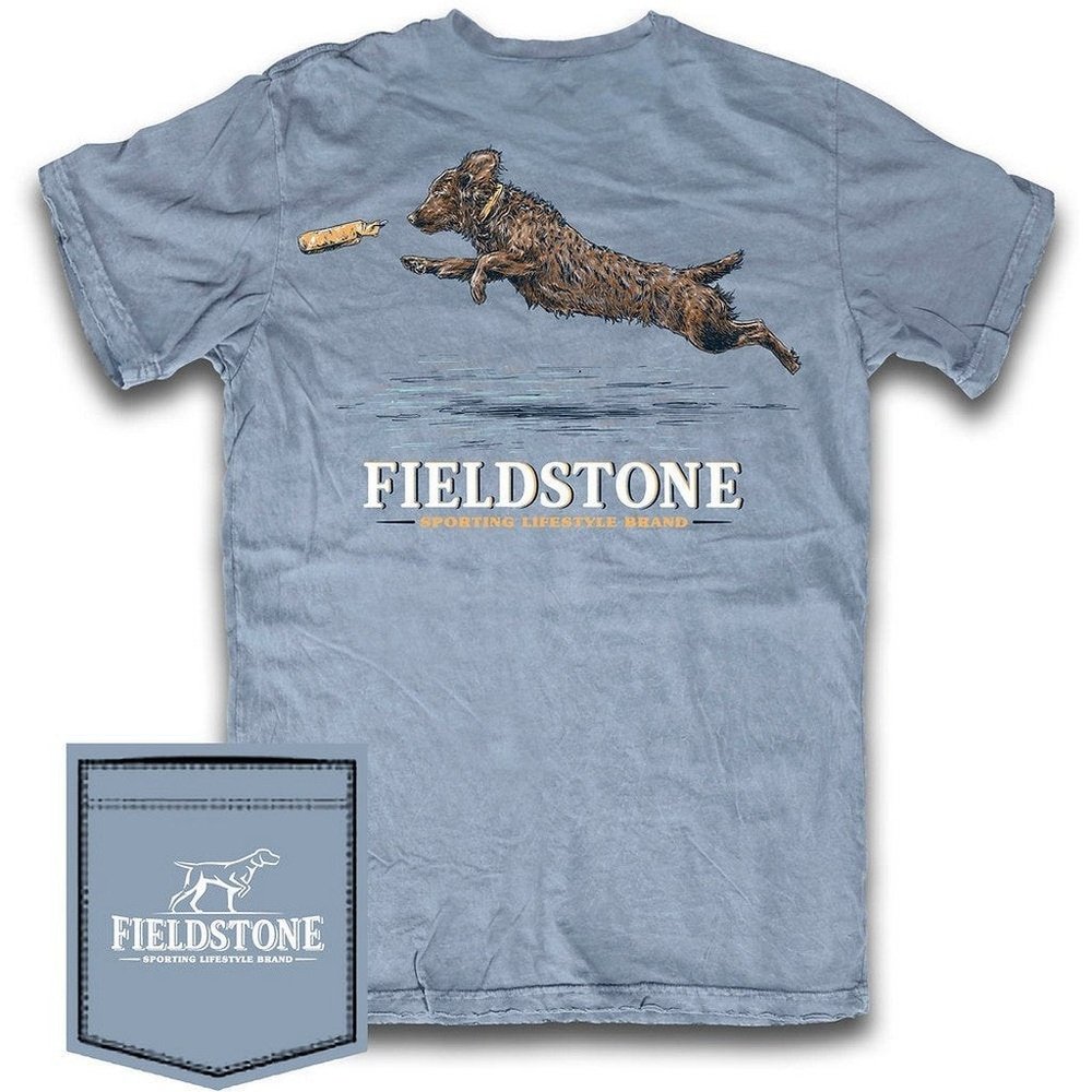 Fieldstone Boys Jumping Dog Short Sleeve T-Shirt