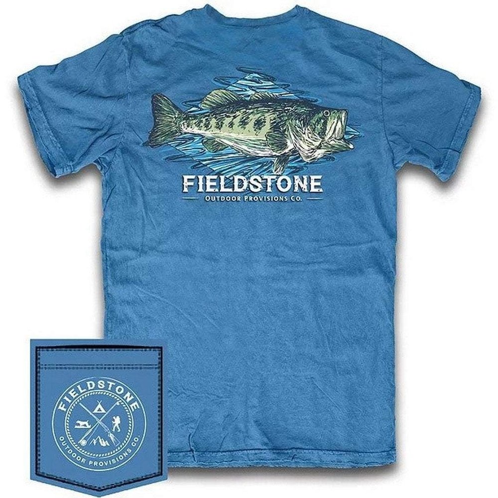Fieldstone Outdoors Youth Boys T-Shirt Large Mouth
