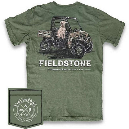 Fieldstone Outdoors Boys Youth Short Sleeve T-Shirt Side By Side