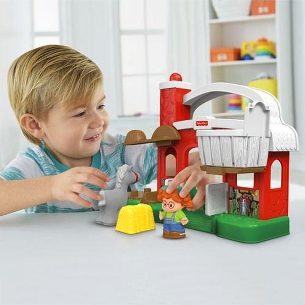 Fisher-Price Little People Farm Hay Stackin Stable