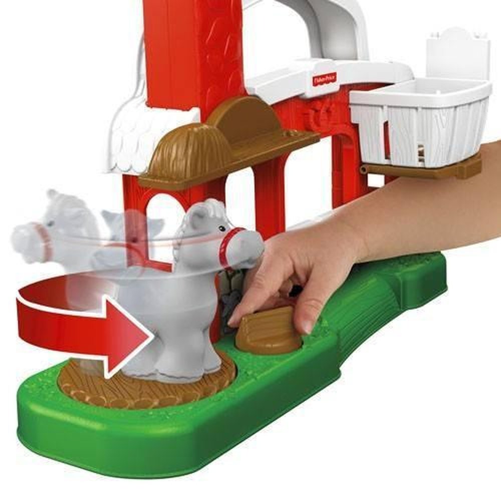 Fisher-Price Little People Farm Hay Stackin Stable