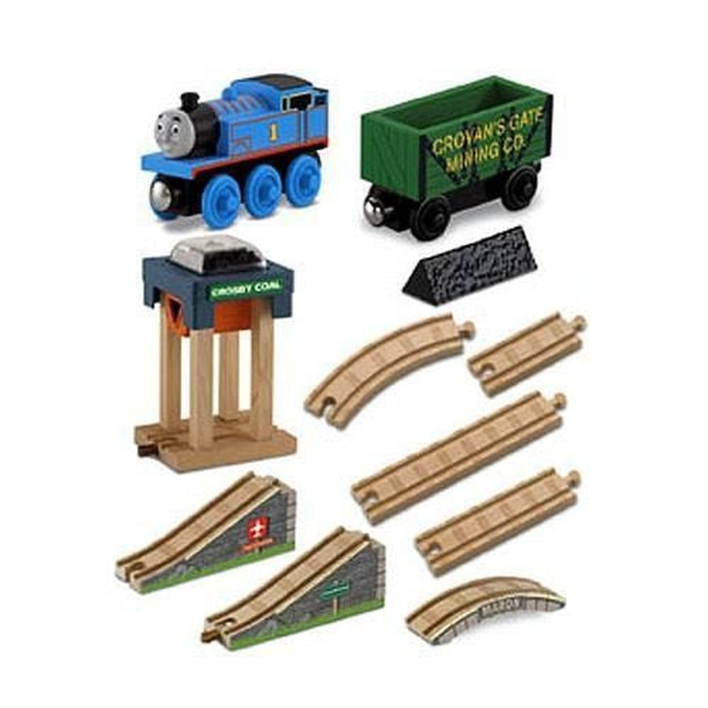 Thomas and Friends Railway Coal Hopper Figure 8 Wooden Train Set