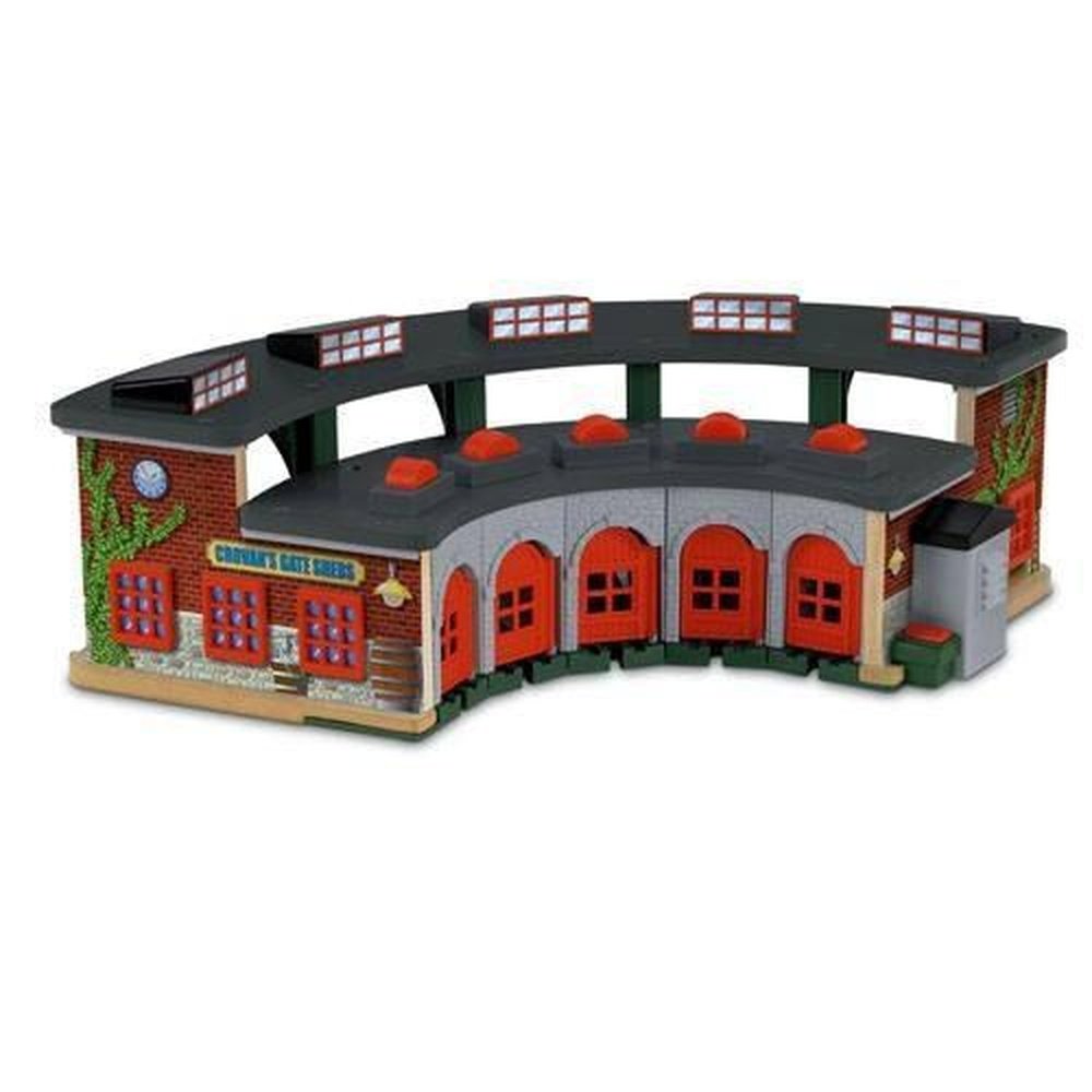 Thomas wooden cheap railway deluxe roundhouse