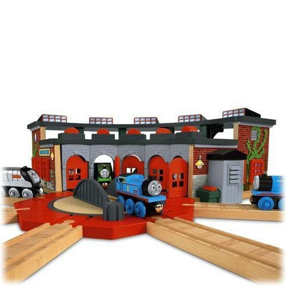 Thomas and Friends Railway Deluxe Roundhouse – Babysupermarket