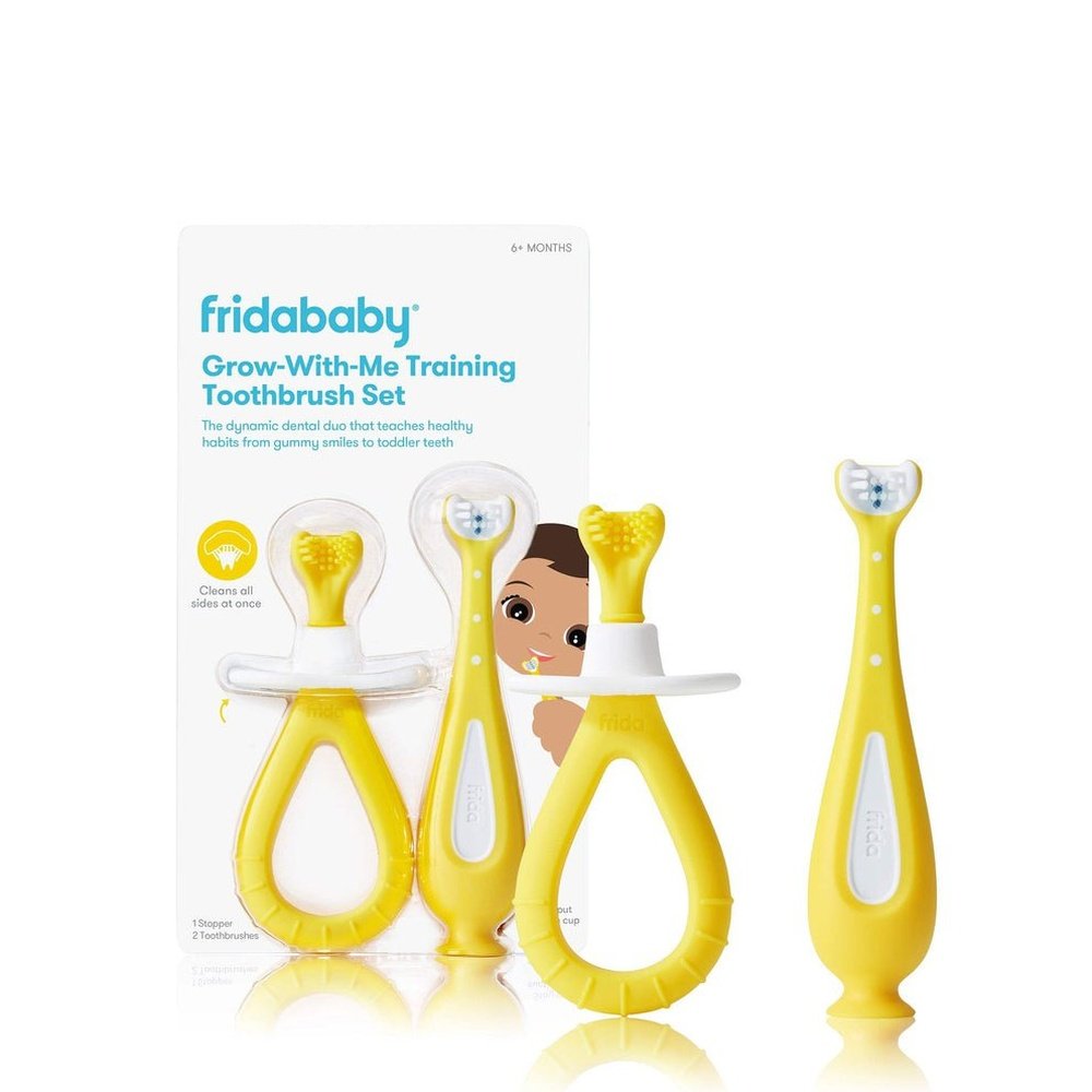 Frida Baby Baby Care Frida Baby Grow With Me Toothbrush Set