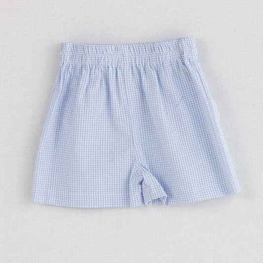 Funtasia Boys Basic Blue Seersucker Short