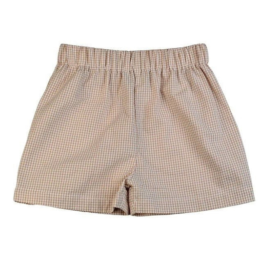 Funtasia Too Khaki Seersucker Shorts