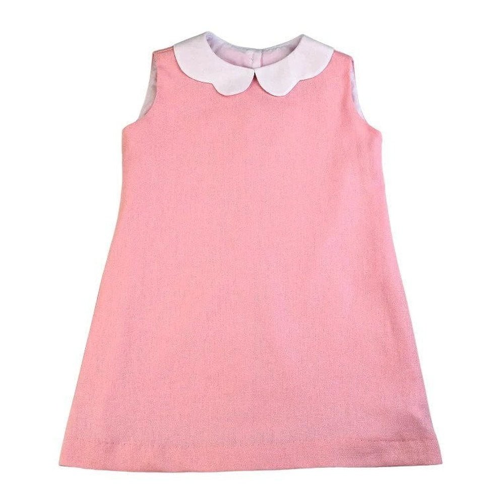 Funtasia Too Pink Linen A-Line Dress