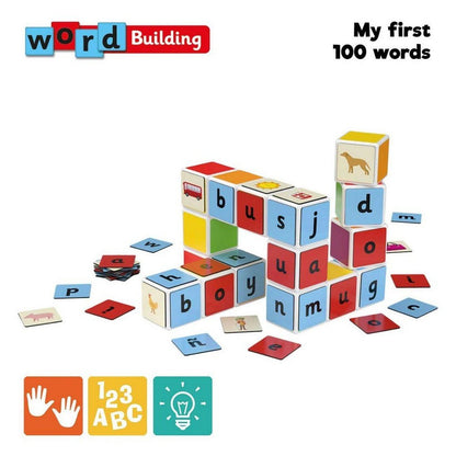 Geomag Magicubes Word Building Magnetic Set-79pc