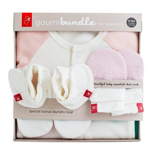 GoumikidsGoumi Kids Bundle Mitts Boots Jamms PinkBabysupermarket