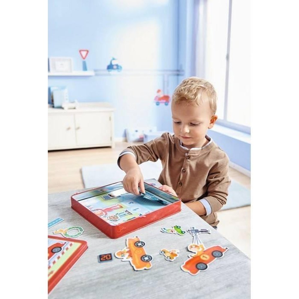 HABA Zippy Cars Magnetic Game