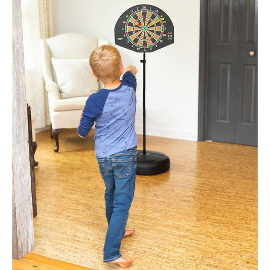 Hearth Song 2-in-1 Basketball and Magnetic Dart Game