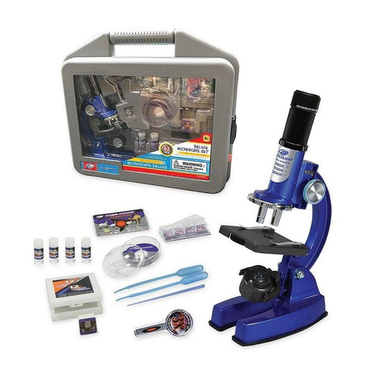 Hearth Song 62-Piece Student Microscope Set with Carrying Case