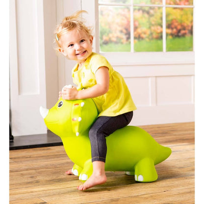 Hearth Song Bouncy Inflatable Animal Jump-Along