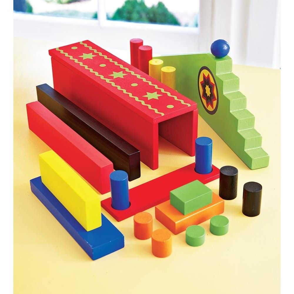 Hearth Song Classic 255-Piece Domino Race Set