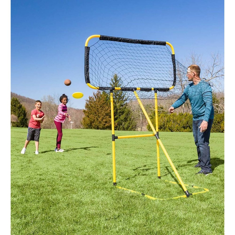 Hearth Song Football and Disc Target Kick 'n Toss Set
