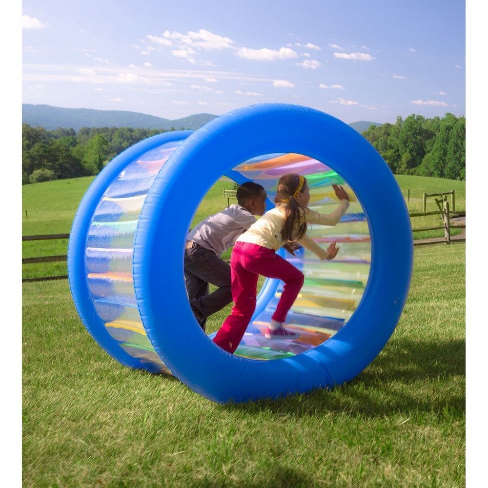 Hearth Song Roll With It! Giant Inflatable Rolling Wheel