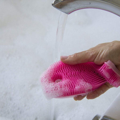 InnoBaby Bathin' Smart Silicone Bath Scrub for Babies and Toddlers