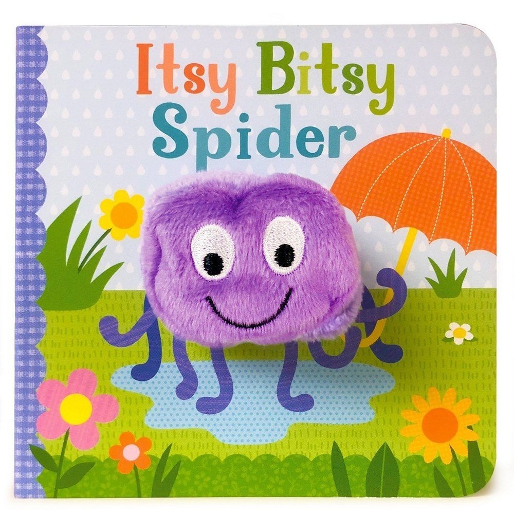 Itsy Bitsy Spider Book Finger Puppet Book