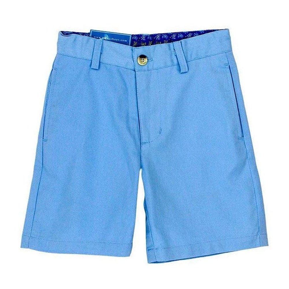 J. Bailey Pete Harbor Blue Twill Shorts