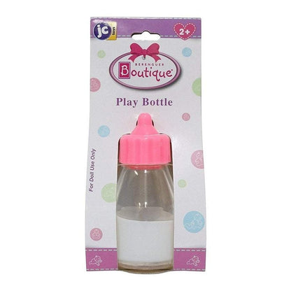 JC Toys For Keeps! Magic Milk Baby Bottle - 4" in Pink