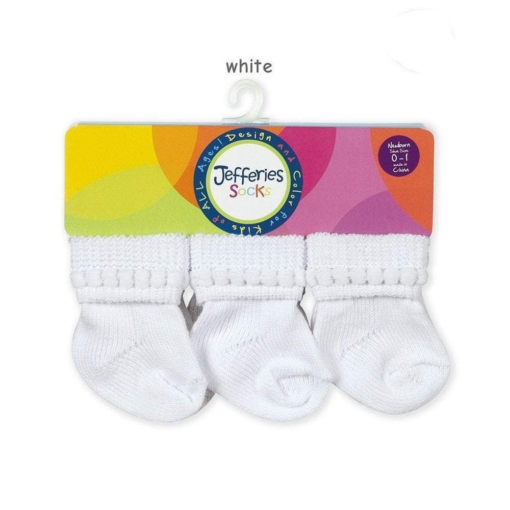 Jefferies Socks Rock-A-Bye Infant Booties with Cuff – Babysupermarket