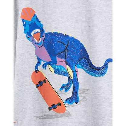 Joules Skateboard Dino Finlay Long Sleeve T-Shirt