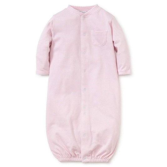 Kissy Kissy Pink Simple Stripes Convertible Gown