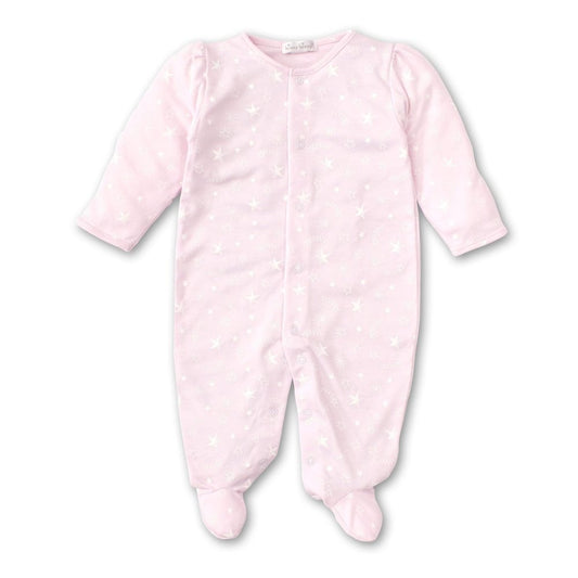 Kissy Kissy Starry Sky Footie Pink