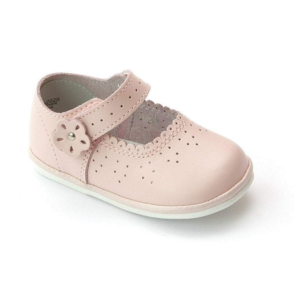 L'Amour Angel Baby or Toddler Mary Jane Shoes Pink