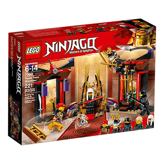 LEGO Ninjago Throne Room Showdown 70651