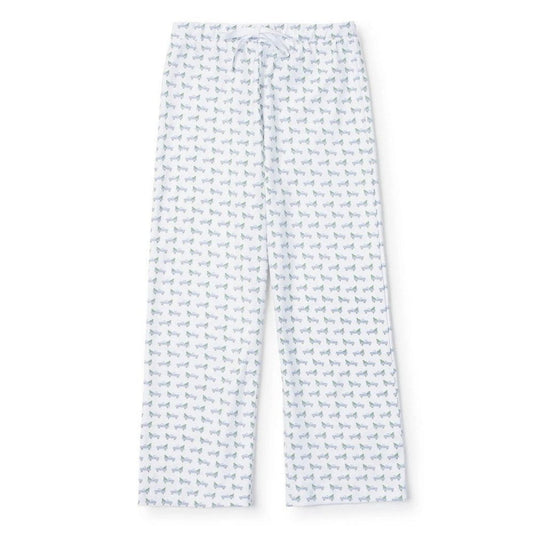 Lila and Hayes Brent Men's Pima Cotton Pajama Pant Holiday Truck