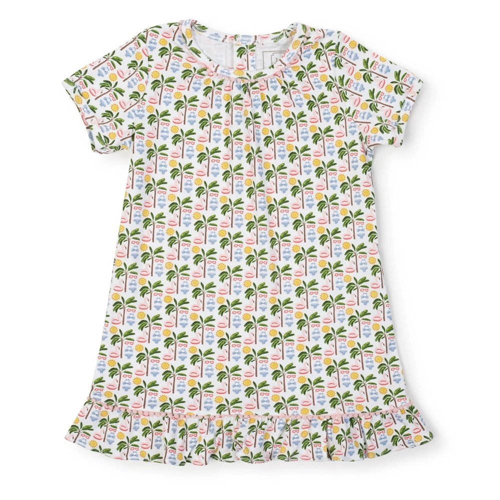 Lila & Hayes Apparel & Gifts 2 Toddler / Pool Party Lila + Hayes Camden Dress Pool Party