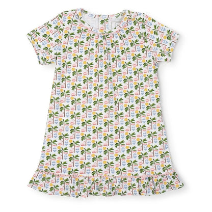 Lila & Hayes Apparel & Gifts 2 Toddler / Pool Party Lila + Hayes Camden Dress Pool Party