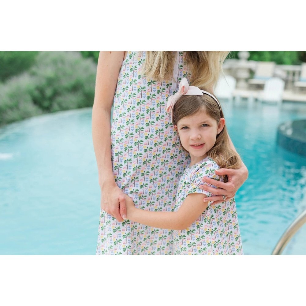 Lila & Hayes Apparel & Gifts Lila + Hayes Camden Dress Pool Party