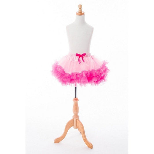 Little Adventures Fluffy Tutu Pink / Hot Pink Dress Up