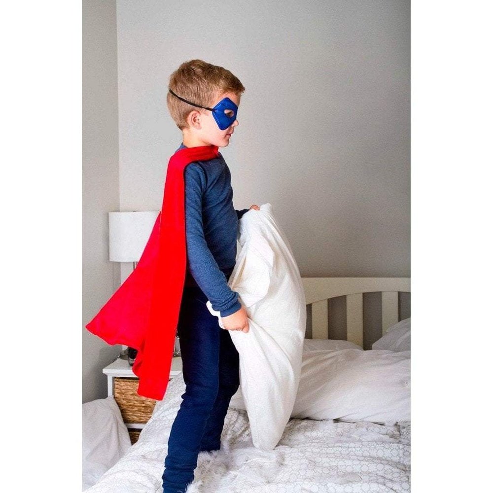 Little Adventures Red Hero Cape & Mask Set