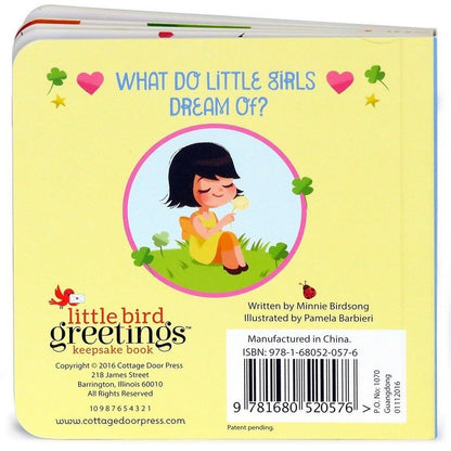 Little Bird Greetings Keepsake Book Little Girls